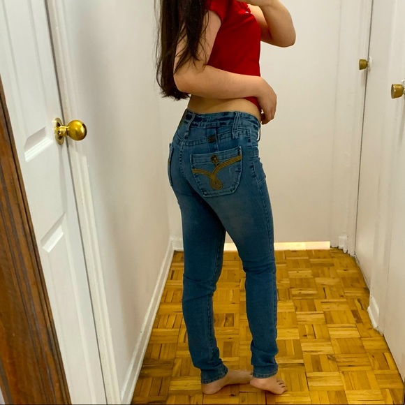Judy Blue Skinny Jeans US 25 or Youth 5 - Picture 1 of 6